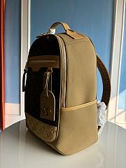 Fortok Louis Vuitton Outdoor Backpack Beige M12624 31x44x19cm - 3