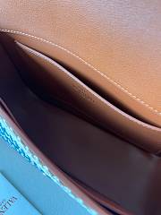 Fortok Valentino Garavani Alltime Bag Brown & Blue 22072 23.5x18x8cm - 3