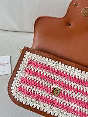 Fortok Valentino Garavani Alltime Bag Brown & Pink 22072 23.5x18x8cm  - 3