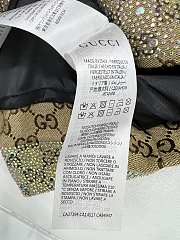 Fortok Gucci Embroidered GG Canvas Mini Dress - 3