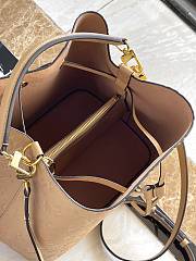 Fortok Louis Vuitton Néonoé MM Bag Brown M11815 26x26x17.5cm - 2