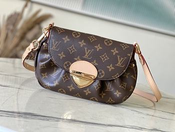 Fortok Louis Vuitton Sunset Bag Brown Monogram Canvas M13617 27x18x3cm