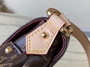 Fortok Louis Vuitton Sunset Bag Brown Monogram Canvas M13617 27x18x3cm - 3