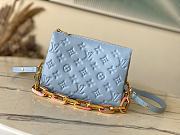 Fortok Louis Vuitton Coussin BB Bag Pastel Blue M24338 20x16x12cm  - 1