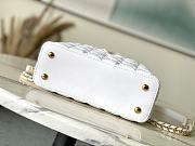 Fortok Louis Vuitton Capucines East-West Mini Bag White Monogram Floral Motif M25332 22x12x8cm - 4
