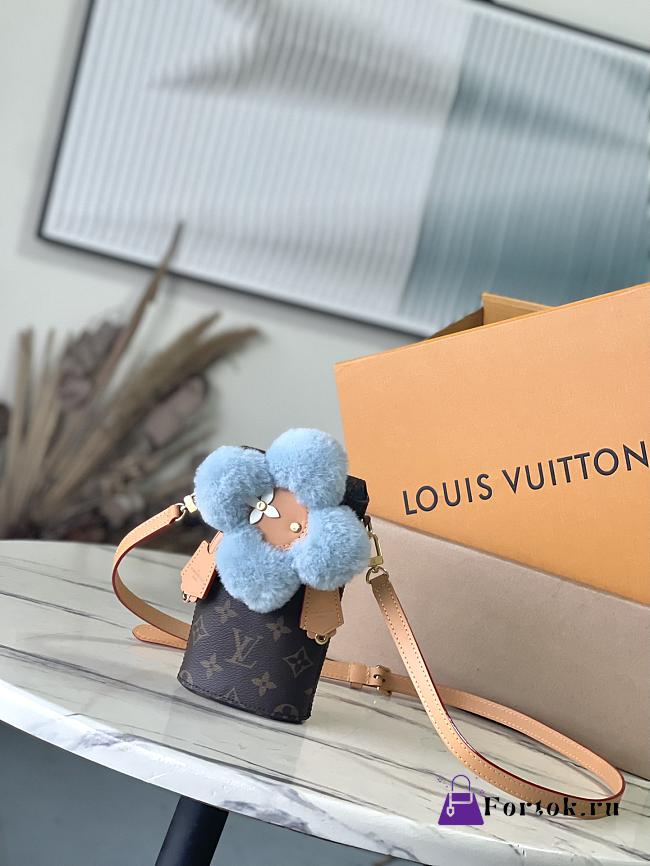 Fortok Louis Vuitton Mivienne Mobile Phone Bag M12269 10x17.5x4.5cm - 1