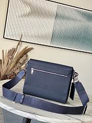 Fortok Louis Vuitton Takeoff Messenger MM Bag Dark Blue M11599 28x24x10cm  - 2