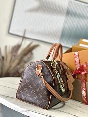 Fortok Louis Vuitton Speedy Soft 30 Boho Bag Monogram Tan M12243 30x21x17cm - 5