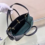 Fortok Burberry Medium Rocking Horse Tote​ Bag Black 30x13x24cm - 6