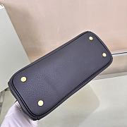 Fortok Burberry Medium Rocking Horse Tote​ Bag Black 30x13x24cm - 5