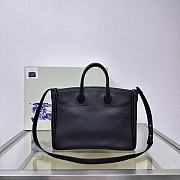 Fortok Burberry Medium Rocking Horse Tote​ Bag Black 30x13x24cm - 4