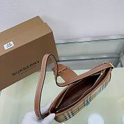 Fortok Burberry Sling Vintage Check Shoulder Bag 26x6x12cm - 6