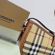 Fortok Burberry Sling Vintage Check Shoulder Bag 26x6x12cm - 4