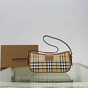 Fortok Burberry Sling Vintage Check Shoulder Bag 26x6x12cm - 2