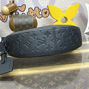 Fortok Louis Vuitton Hamac Small Bag Black M12510 28.5x8x15cm - 6