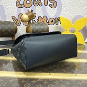 Fortok Louis Vuitton Pulse Messenger Bag Black Monogram Eclipse Canvas M12681 26.6x11x17cm - 6
