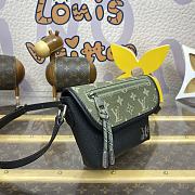 Fortok Louis Vuitton Pulse Bag Green & Black Monogram Canvas M12618 22.5x5x16cm - 6