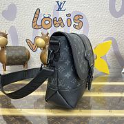 Fortok Louis Vuitton Saumur Messenger Bag Black Monogram Eclipse Coated Canvas M45911 30x23x11cm - 5