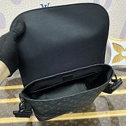 Fortok Louis Vuitton Saumur Messenger Bag Black Monogram Eclipse Coated Canvas M45911 30x23x11cm - 3