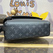 Fortok Louis Vuitton Messenger PM Voyager Bag Black Monogram Eclipse Canvas M40511 33x22.5x11cm - 3