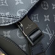 Fortok Louis Vuitton Messenger PM Voyager Bag Black Monogram Eclipse Canvas M40511 33x22.5x11cm - 2