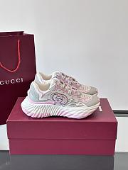 Fortok Gucci Ripple Sneaker White & Pink - 1