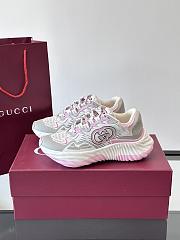 Fortok Gucci Ripple Sneaker White & Pink - 6