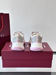 Fortok Gucci Ripple Sneaker White & Pink - 5