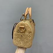 Fortok Louis Vuitton Keepall Bandoulière 25 Bag Beige M12627 25x15x11cm - 6