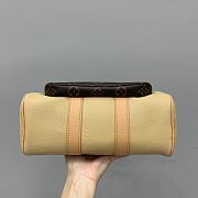 Fortok Louis Vuitton Keepall Bandoulière 25 Bag Beige M12627 25x15x11cm - 5