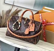 Fortok Louis Vuitton Speedy Soft 30 Boho Bag Monogram Tan M12243 30x21x17cm - 1