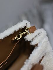Fortok Saint Laurent Shearling Sac De Jour Bag 717439 22x18x11cm - 3