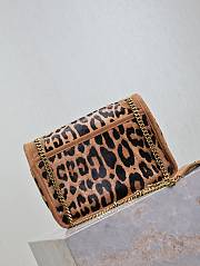 Fortok Saint Laurent Leopard Niki Shoulder Bag 633151 22×16.5×12cm - 5