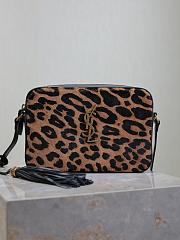 Fortok Saint Laurent Leopard Lou Camera Bag 520534 23x16x6cm - 1