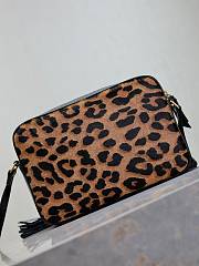 Fortok Saint Laurent Leopard Lou Camera Bag 520534 23x16x6cm - 3