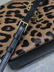 Fortok Saint Laurent Leopard Lou Camera Bag 520534 23x16x6cm - 2