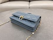 Fortok Dior Miss Dior Bag Dark Blue Cannage Lambskin 21x11.5x4.5cm - 6