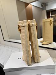 Fortok Givenchy Shark Lock Pant Boots Beige - 2