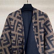 Fortok Fendi Cashmere Double-sided Cape 140x150cm - 5
