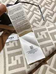 Fortok Fendi Cashmere Scarf Grey 32x200cm - 6