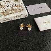 Fortok Dior Revolution White Pearl Earrings  - 2