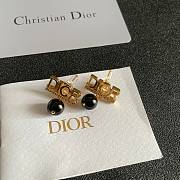 Fortok Dior Revolution Black Pearl Earrings - 5