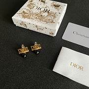 Fortok Dior Revolution Black Pearl Earrings - 4
