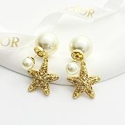 Fortok Dior Starfish Pearl Earrings - 1
