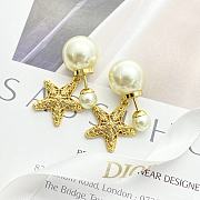 Fortok Dior Starfish Pearl Earrings - 6