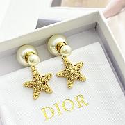 Fortok Dior Starfish Pearl Earrings - 3