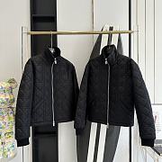 Fortok Dior Macro-cannage Bomber Jacket Black - 1
