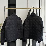 Fortok Dior Macro-cannage Bomber Jacket Black - 6