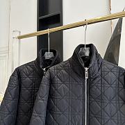 Fortok Dior Macro-cannage Bomber Jacket Black - 5