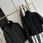 Fortok Dior Macro-cannage Bomber Jacket Black - 3